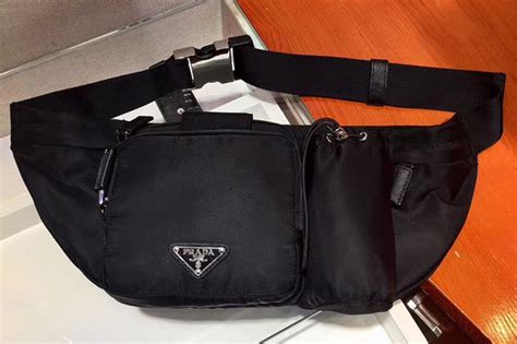 prada technical fabric belt bag replica|authentic prada bag.